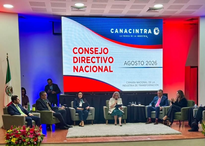 CANACINTRA Hermosillo fortalece su presencia nacional en espacios de industria, innovación y competitividad
