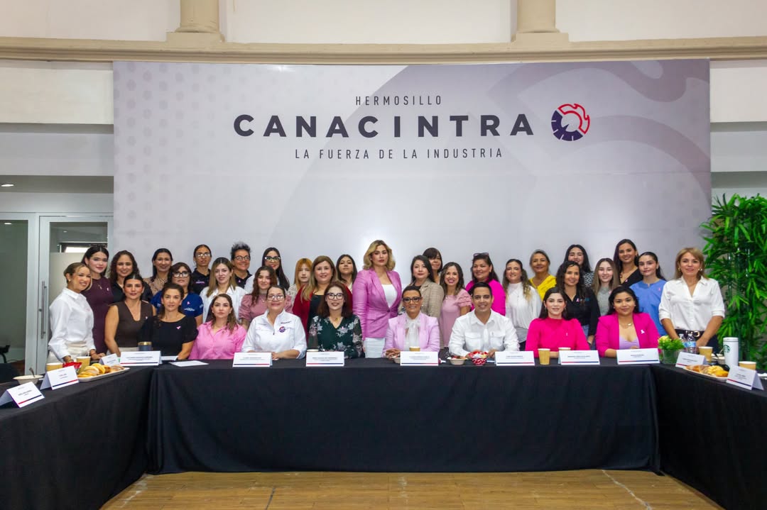 CANACINTRA Hermosillo firma carta compromiso con la Secretaría de las Mujeres de Sonora