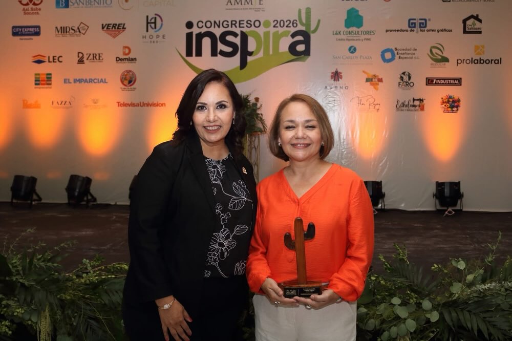 Socias de CANACINTRA Hermosillo en el Congreso Inspira 2026