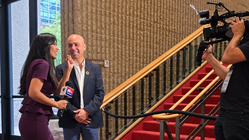 Entrevista con medios durante DATOS 2026 en Phoenix, Arizona