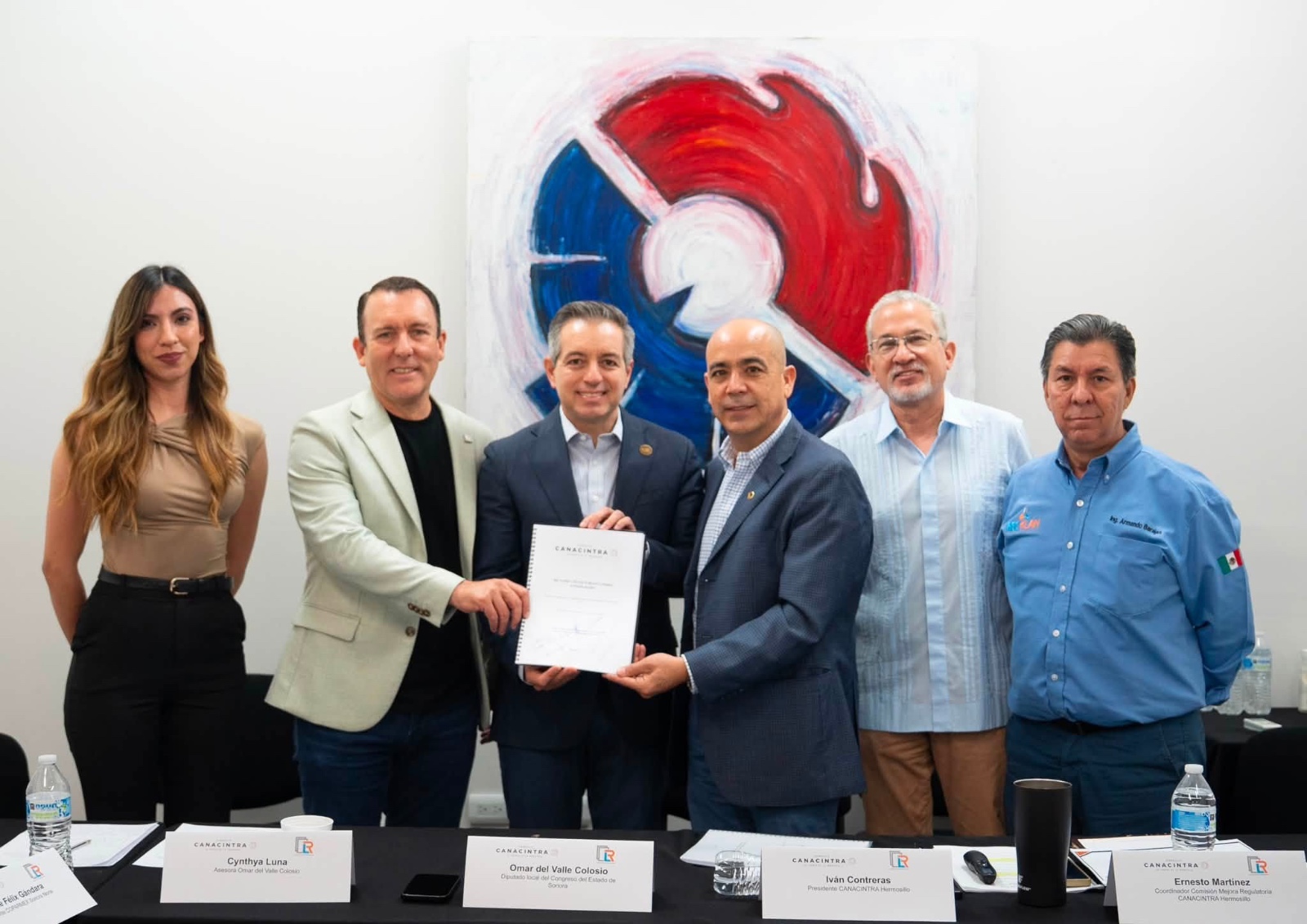CANACINTRA Hermosillo entrega Dictamen Técnico Regulatorio para impulsar la simplificación y digitalización de los trámites ambientales en Sonora